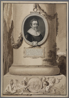 PP 0440b
<br/>
Portret van Hugo de Groot (1583-1645)
<br/>
<em>Nijmegen, Gerard van (1735-1808)</em>